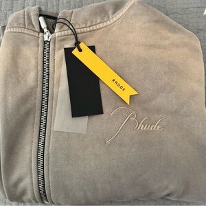 Brand New RHUDE Sundry Elephant size Medium Zip Up Hoodie with Tags!